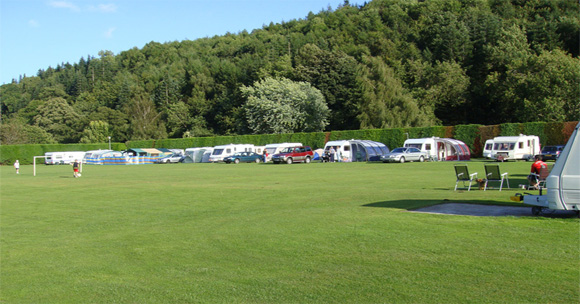 Vyrnwy Caravan Holiday Leisure Park By the Lake in Powys Mid Wales